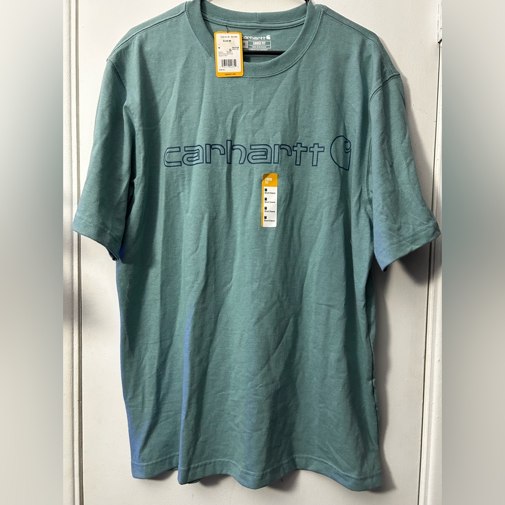 Carhartt Men's Teal T-Shirt